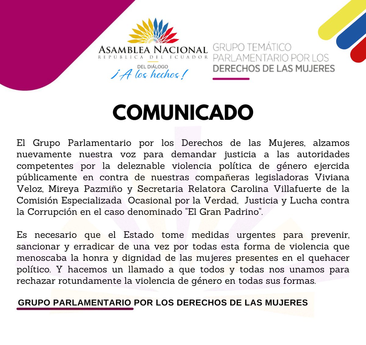 Mujeres GP tweet media