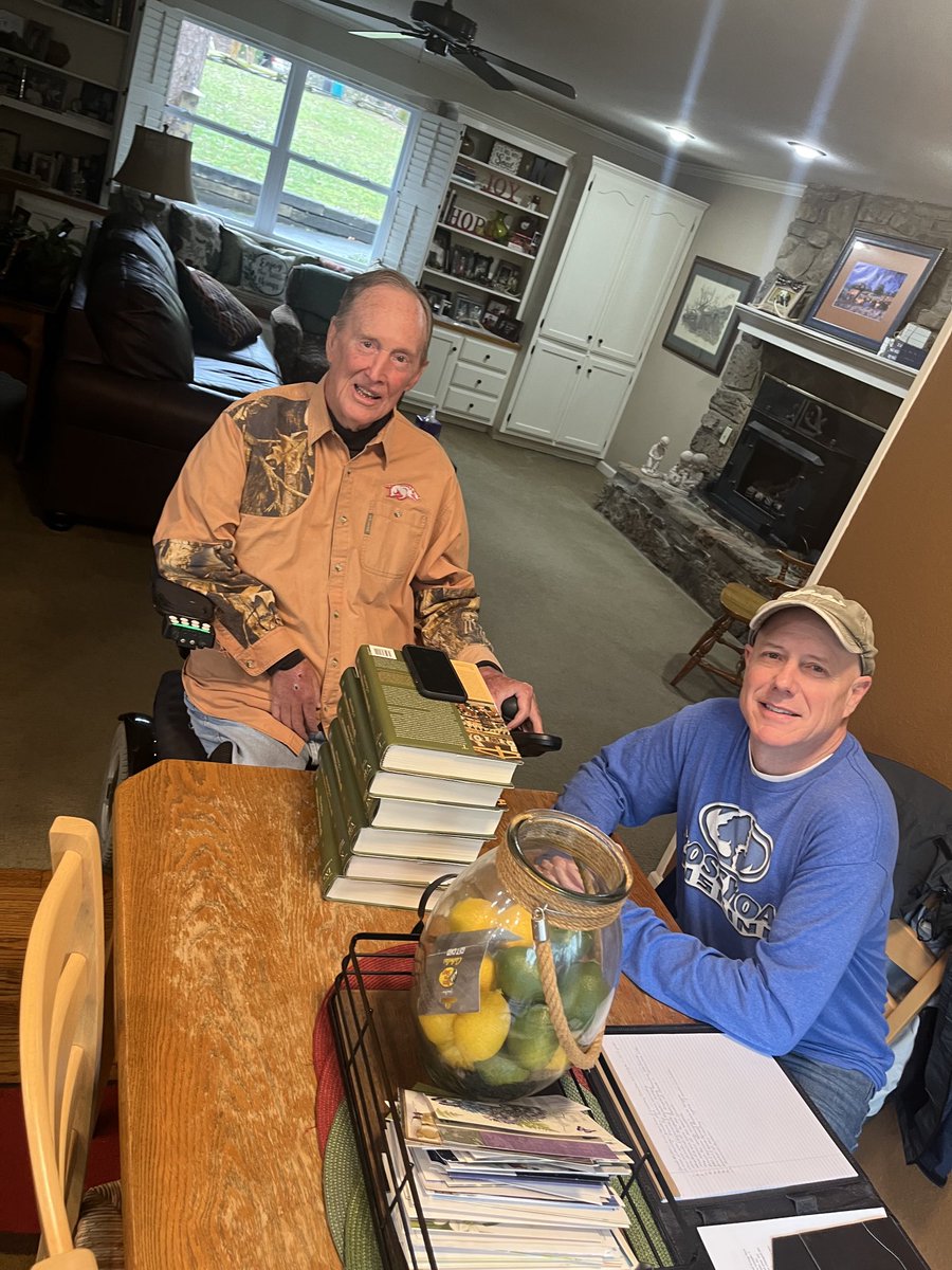 I'm preaching a wild game dinner tonight at Tumbling Shoals B. C. Me and ⁦<a href="/PreacherMiller/">David Miller</a>⁩ set down and recorded new sessions of The Faithful Expositor. They should publish next Tuesday Lord willing. Should be 2-3 episodes. Good stuff! It will catch you up on Bro David.