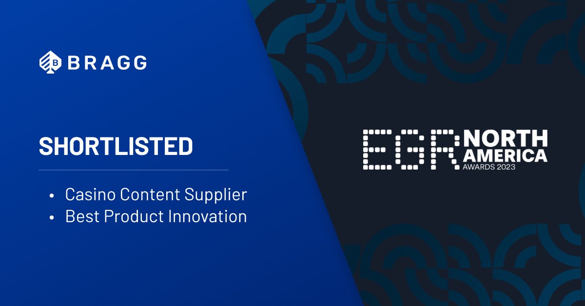 We are honored to be shortlisted at the EGR North America Awards in two categories: Casino content supplier and Best product innovation. Congratulations to all nominees! $BRAG

