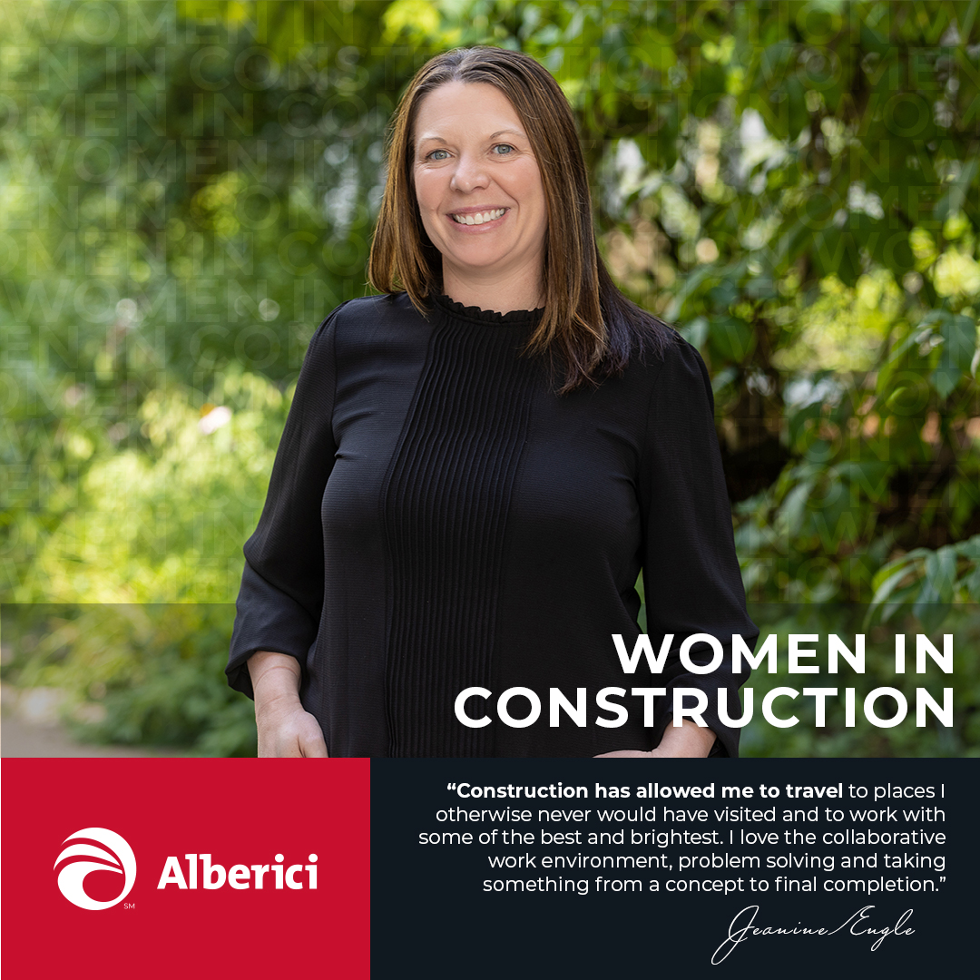 Today we’re highlighting Jeanine Engle, market leader for Hillsdale Fabricators, Alberici’s steel fabrication division. Jeanine oversees all aspects of Hillsdale’s operations which focuses on complex steel fabrication and erection. #WICweek