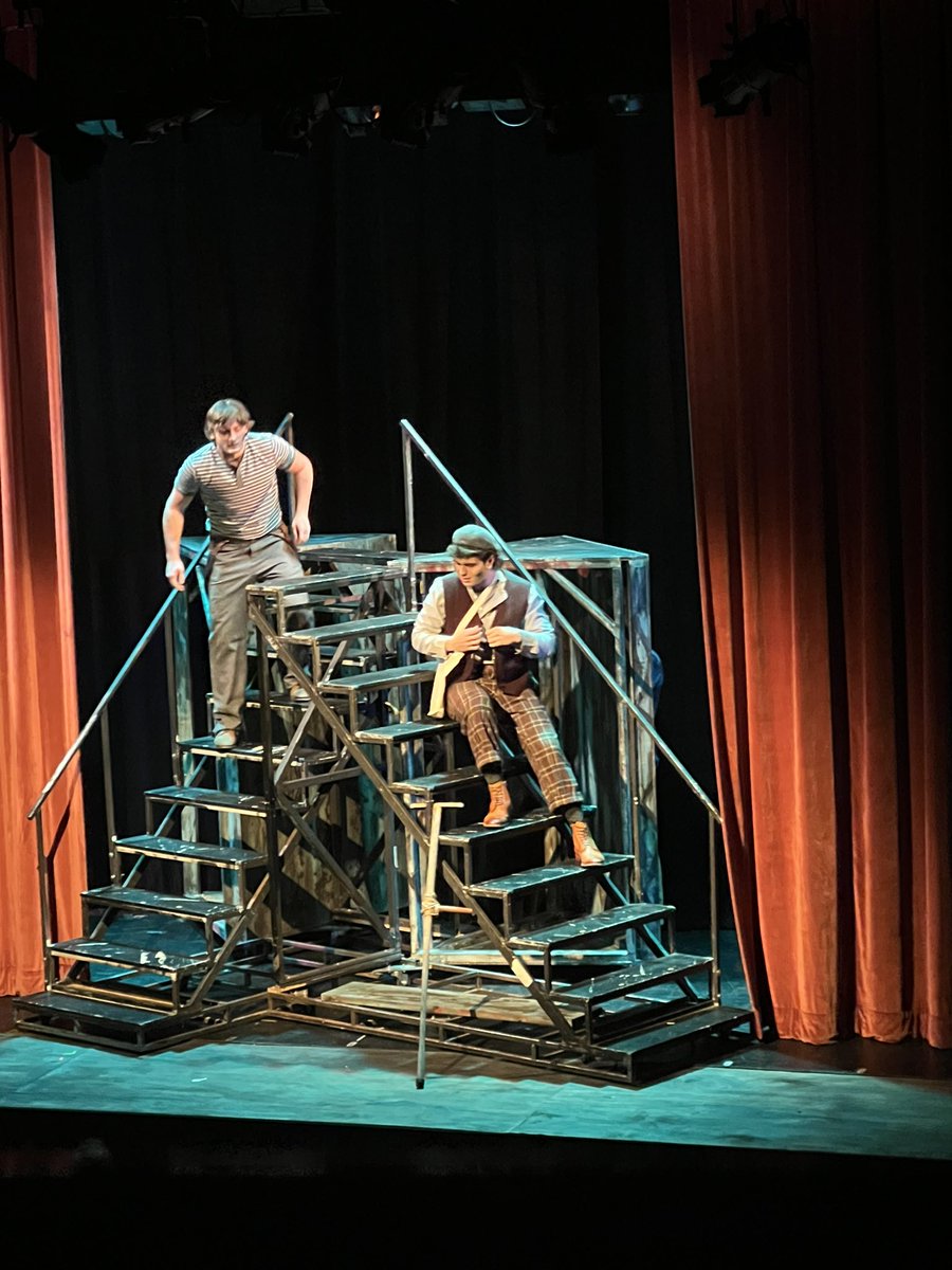 Coach_Wayne55's tweet photo. Last weekend was a special one for @WickFootball_20 &amp; the entire ‘Wick Community. Our theater department put on the play “Newies” w/ ~ 60 students apart of it. 

3 of the leads were huge key contributors (2 capts &amp; sack leader) to our NEPSAC championship in the fall! #GoWick https://t.co/bJt53nmhk9