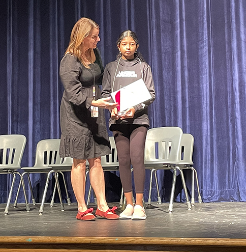 LCPS News on Twitter: "A big congrats to Oviya Amalraj from J.M