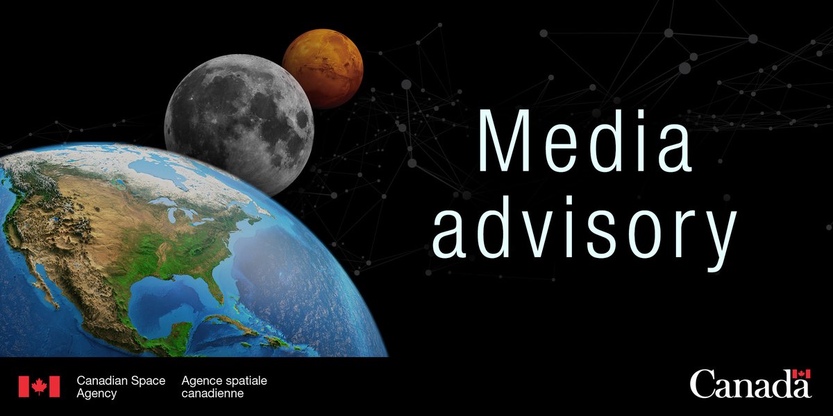 MEDIA - Artemis II crew announcement – Media accreditation to attend the Houston event: canada.ca/en/space-agenc…
