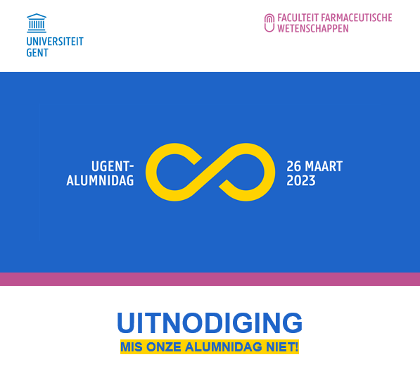 📢UGent-alumnidag op zondag 26 maart: beleef een leuke familienamiddag op de faculteit Farmaceutische Wetenschappen! 💊 Ontdek nu het programma👉rb.gy/nglhry