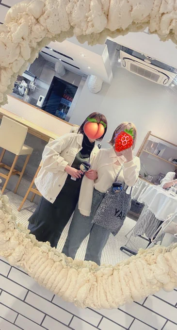 オタクだからぬいを手に入れて即日意気揚々と映えカフェに向かった 楽しかった 