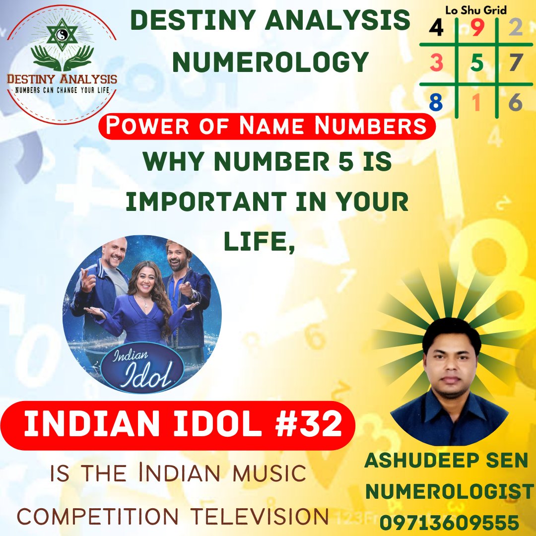 ashudipsen's tweet photo. #DestinyAnalysis*
#Ashudeepsen #Numerologist
#Loshugrid #NumerologyConsultant
#PsychicNumber #DestinyNumbers
#NameCorrection #AngelNumbers
#MobileNumber #AccountNumbers #HouseNumber #VehicleNumbers
#MarriageCompatibility #Signature
520-741-808-897-517-528-1176-545 https://t.co/8IHIoUcsof