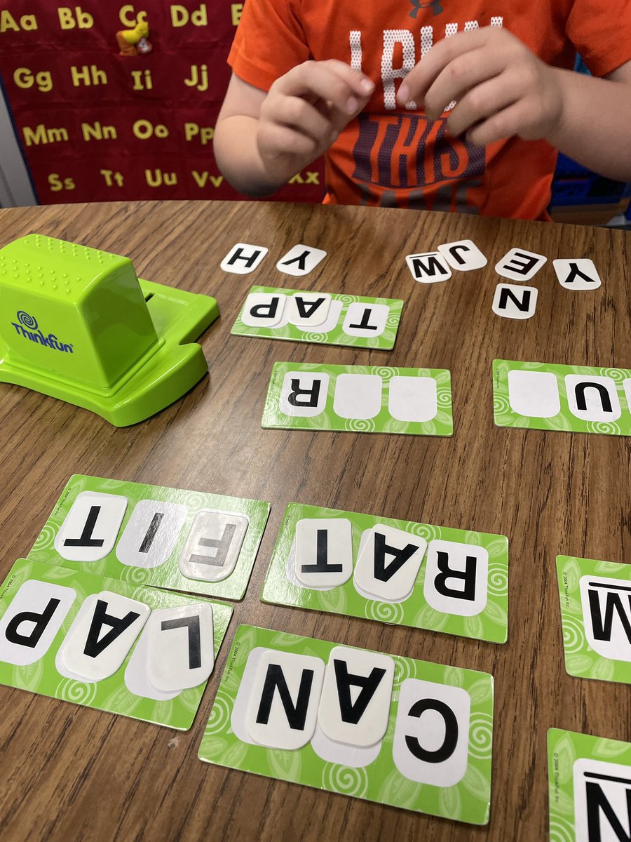willismepo's tweet photo. @ThinkFun “What’s Gnu?” in Title 1 for some Friday fun skills practice #mepoclassroom https://t.co/NHErshHb14
