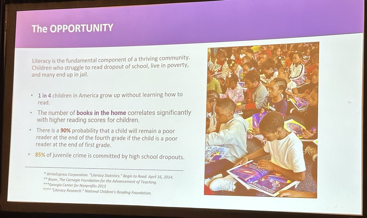 MichelleJElia's tweet photo. "Reading is the most self-empowering tool an individual can possess." @ReadWithMalcolm #PlainTalkNOLA https://t.co/JAz4SFhLKa