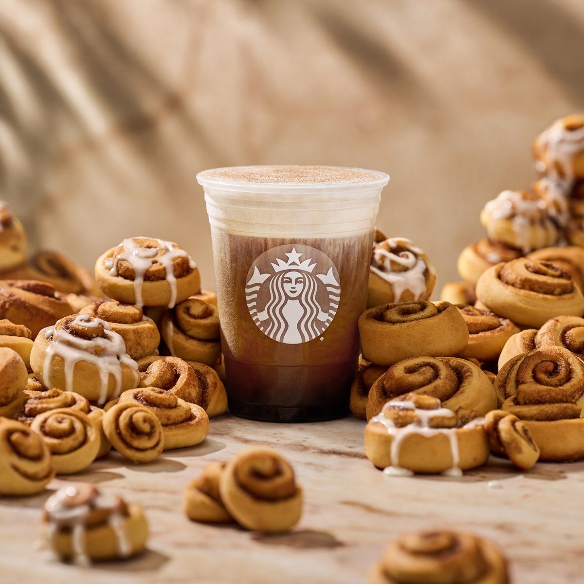 Say hello to the new Cinnamon Caramel Cream Cold Brew. Ooey gooey cinnamon roll bliss in every sip.  #cinnamoncaramelcreamcoldbrew #bncafe #coldbrew #barnesandnoble