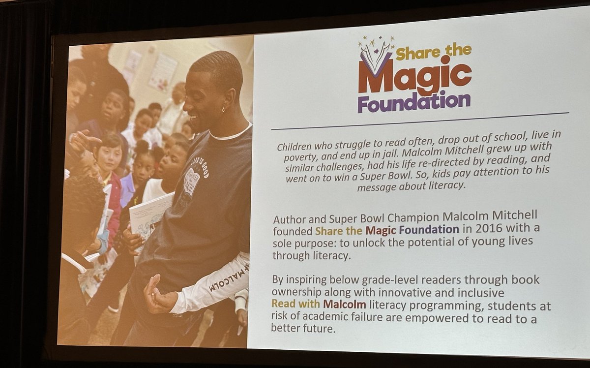 "Reading is the most self-empowering tool an individual can possess." <a href="/ReadWithMalcolm/">Share the Magic Foundation</a> #PlainTalkNOLA