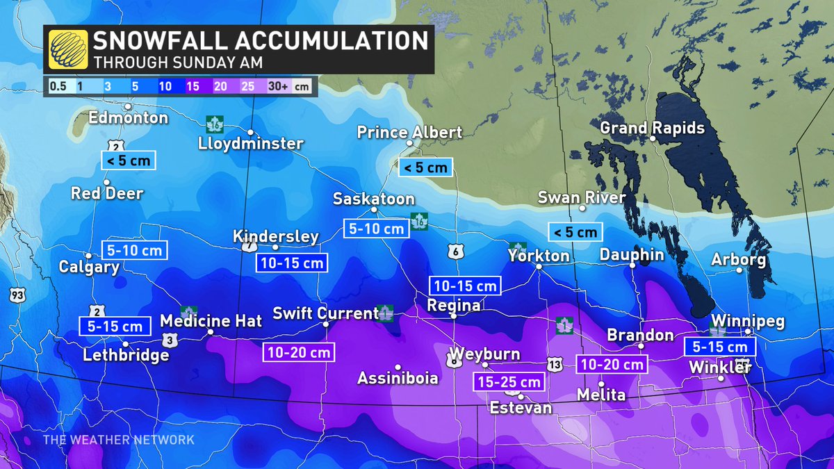 The Weather Network on Twitter "RT MurphTWN Rough travel across the