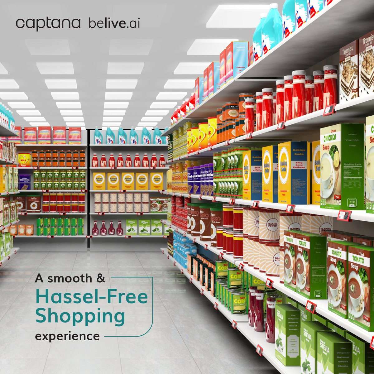 Give your customers the best shopping experience by reducing wait lines, shelf outs &amp; even promo and price inaccuracies.

Captana - belive.ai, a SES-imagotag company. 

#beliveai #aitechnology  #vusion #captana #artificalintelligence #aimarketing #aipowered
