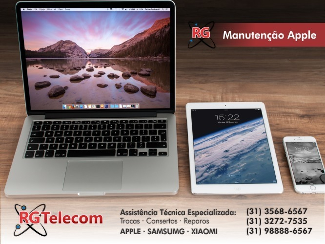 TelecomRg's tweet photo. Somos uma empresa especializada em equipamentos Apple. Se necessitarem de reparos ou tiverem dúvidas, contate-nos.
#apple #socialnetwork #macbook #imac #iphone #applerepair #tecnologia #rgtelecom #applefix https://t.co/kaW1OQOiGp