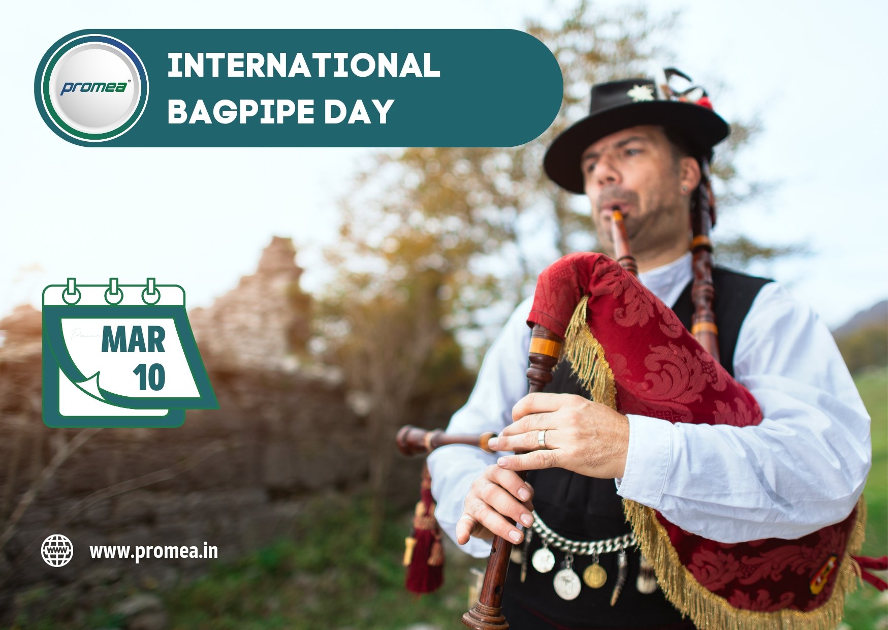 Promea Therapeutics on Twitter "Let's celebrate International Bagpipe