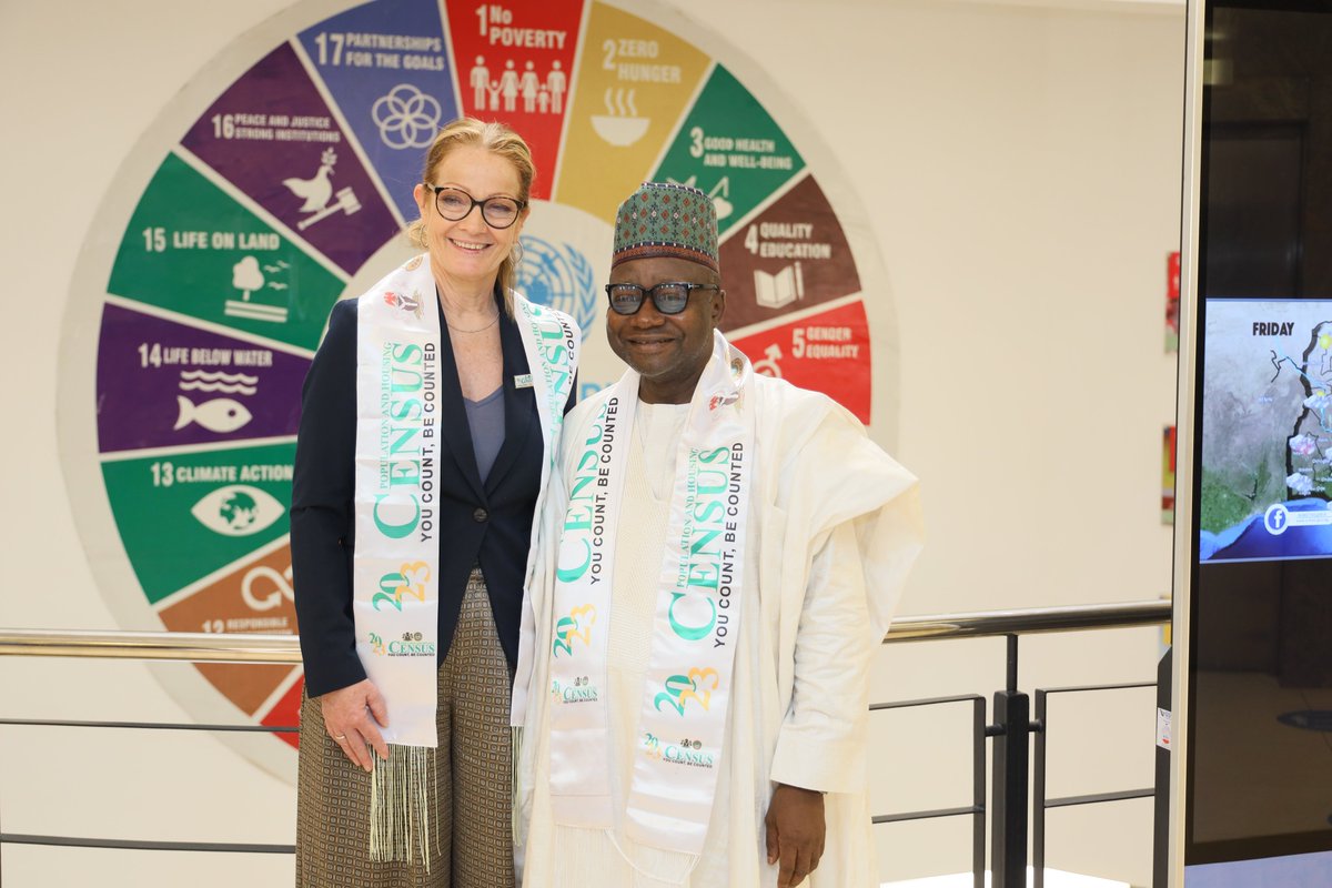 natpopcom's tweet photo. As part of efforts to provide support and ensure credible data in the upcoming 2023 Population and Housing Census, @UNFPANigeria, today handed over laptops and accessories to the Commission in support of the 2023 Census Post Enumeration Survey (PES) at the UN House, Abuja. https://t.co/il0UBiDpff