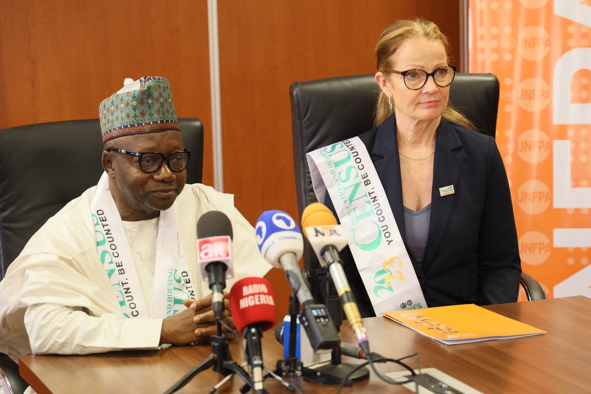 natpopcom's tweet photo. As part of efforts to provide support and ensure credible data in the upcoming 2023 Population and Housing Census, @UNFPANigeria, today handed over laptops and accessories to the Commission in support of the 2023 Census Post Enumeration Survey (PES) at the UN House, Abuja. https://t.co/il0UBiDpff