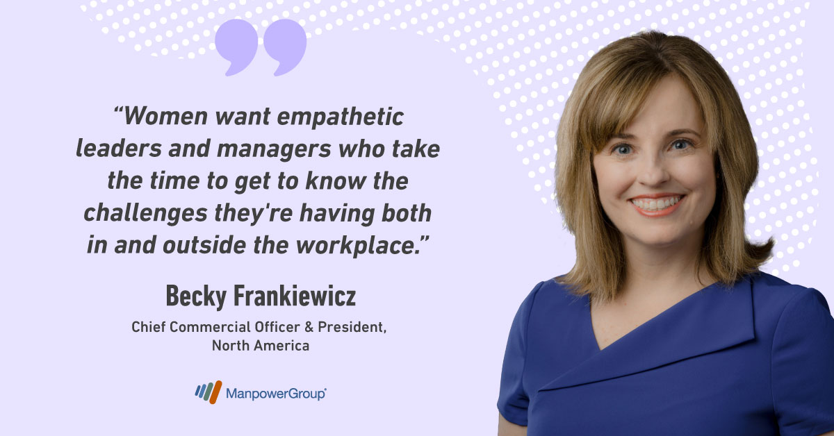 JeffWellsUK's tweet photo. How can leaders #EmbraceEquity in the workplace? #ManpowerGroup's @beckyfrankly has a few thoughts on #WhatWomenWantatWork https://t.co/BRVVY1hRKw
#InternationalWomensDay #IWD2023 #EmbraceEquity #WoManpowerGroup https://t.co/RZDDZPHQE7