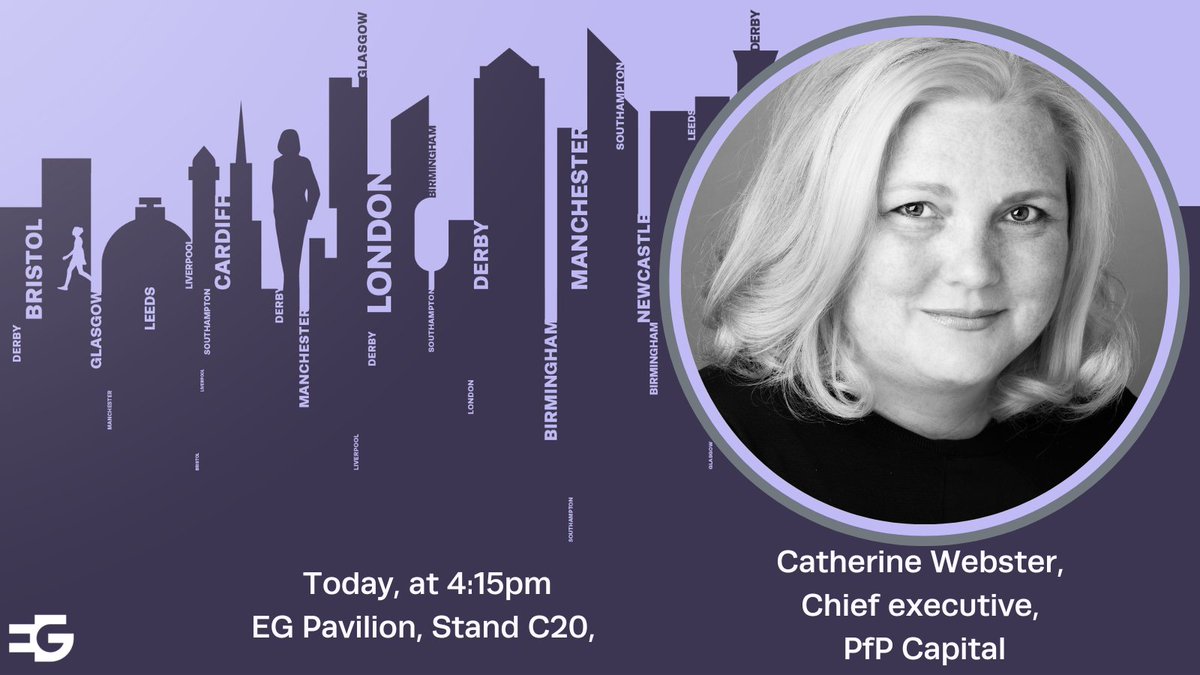 Don't miss our interview with Catherine Webster @placesforpeople on residential and social value for social communities #EGatMIPIM #MIPIM23