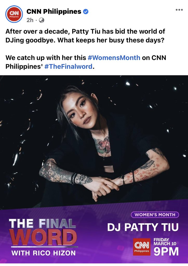 Our very own @PattyTiu on @cnnphilippines 

#WomenInTech #WomenofInspiration #womensmonth #thefinalword