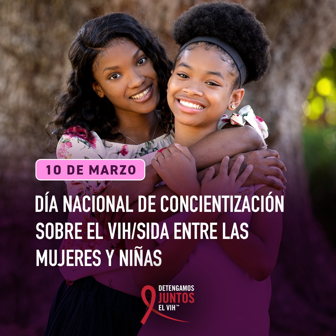 El 10 de marzo es el Día Nacional de Concientización sobre el VIH/SIDA entre las Mujeres y Niñas, un día para crear conciencia sobre el impacto del VIH en las mujeres y mostrar apoyo a las mujeres y niñas con VIH. bit.ly/3YtYhoR #NWGHAAD #DetengamosJuntosElVIH