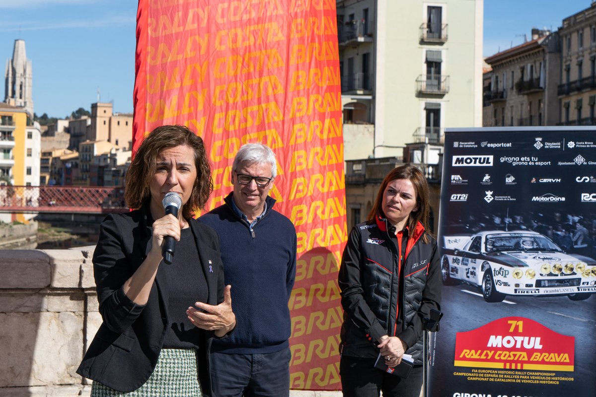 esportcat's tweet photo. @RallyClassics @RallyCostaBrava 💬 @anna_caula referma el suport d'Esportcat a una prova que és fruit del "treball en equip" i on "donem visiblitat a l’esport femení".

"Felicito RallyClassics perquè el programa #MotorDona és una fórmula d’èxit en un esport masculinitzat. Les dones hi som i hi excel·lim” https://t.co/l1FCWYYQxI