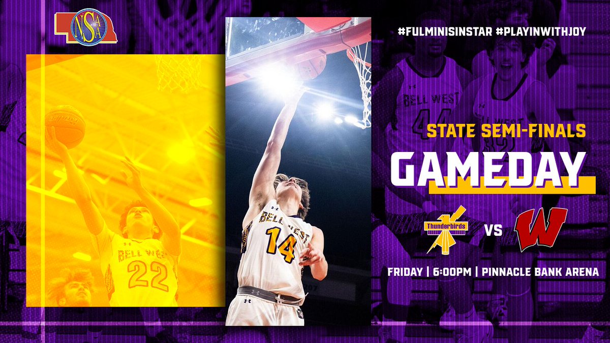 It's State Semi-Final #GAMEDAY tonight vs. Omaha Westside at 6:00 PM in Lincoln at <a href="/PinnacleArena/">Pinnacle Bank Arena</a>. <a href="/Flock_Squad/">FlockSquad</a> really need you guys there tonight for support &amp; be loud &amp; proud!! #FulminisInstar #PlayinwithJOY #GoTBirds #nebpreps