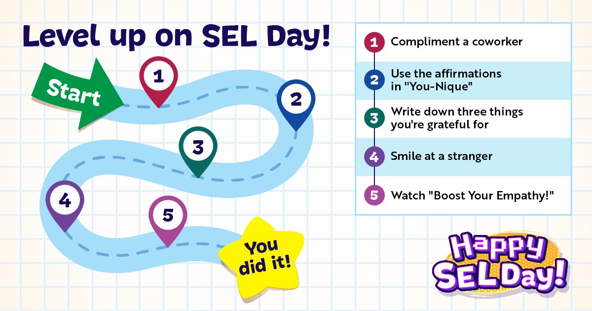 Quaver_Ed's tweet image. Calling all educators, here's your reminder to find little achievements throughout #SELDay!