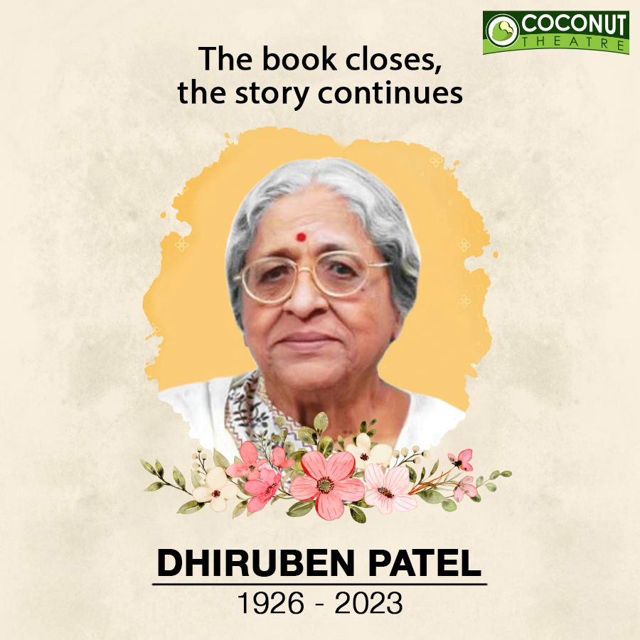 Your legacy will stay alive through the pages of your #books and in the #hearts of your readers. #Restinpeace, #DhirubenPatel.

#CoconutTheatre #ChaiWaiAndRangmanch #RashminMajithia #TheatreArtist #IndianNovelist #RIP #Writer #Remembering #OmShanti #Demise #SadNews #GoldenEra