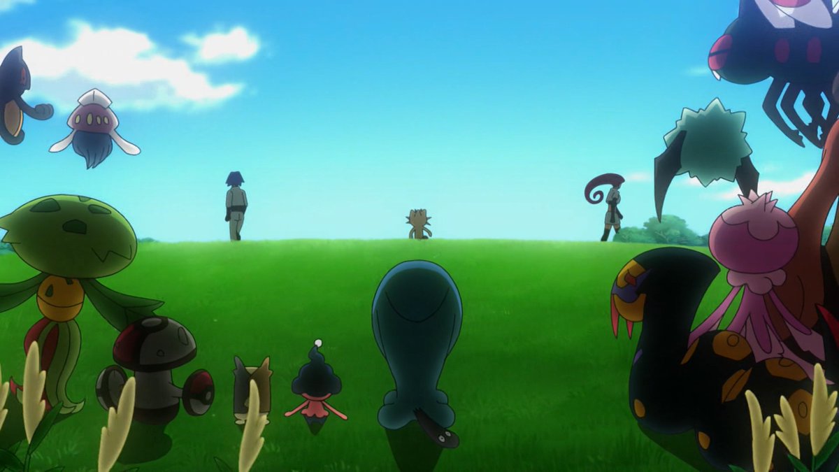 CentroPokemon's tweet photo. Después de fallar su "plan definitivo" para atrapar a Pikachu, el Equipo Rocket decide separarse, abandonando a todos sus Pokémon. https://t.co/3fnRRXNUDh