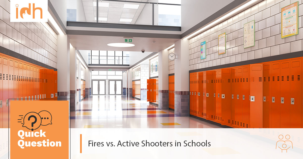 AllegionUS's tweet image. The risk of a fire starting in a school is 1,200 times higher than the risk of an active shooter situation occurring there. 

Discover how here from today's Quick Question: ms.spr.ly/60195QPuZ

 #ActiveShooter #SchoolFires #FireSafety