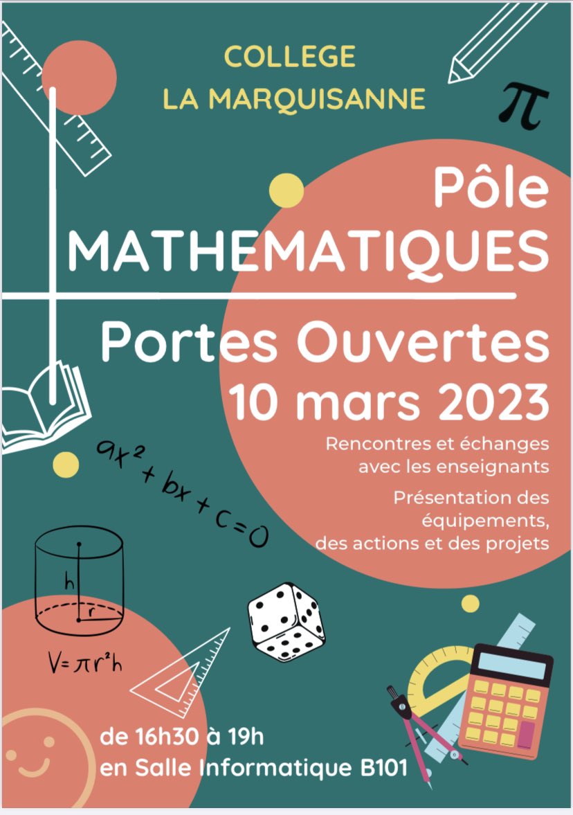 LmathsKJohnson's tweet photo. Soirée Portes Ouvertes 2023 https://t.co/8jGfZPXVWZ