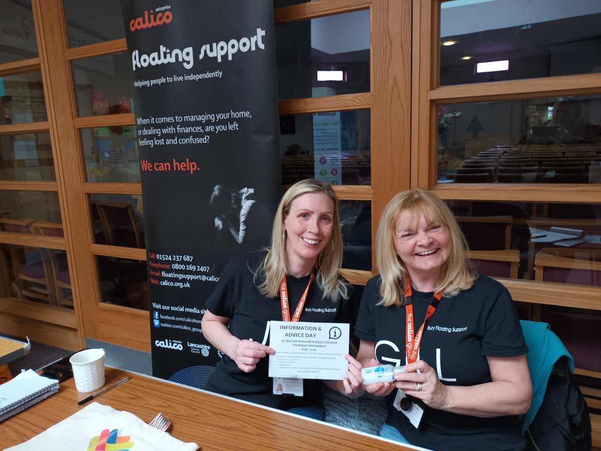 Our Community Engagement Officers Jac and Gill attended an Information and Advice Day to promote our service 

If you know someone that needs help with tenancy related issues then get in touch!