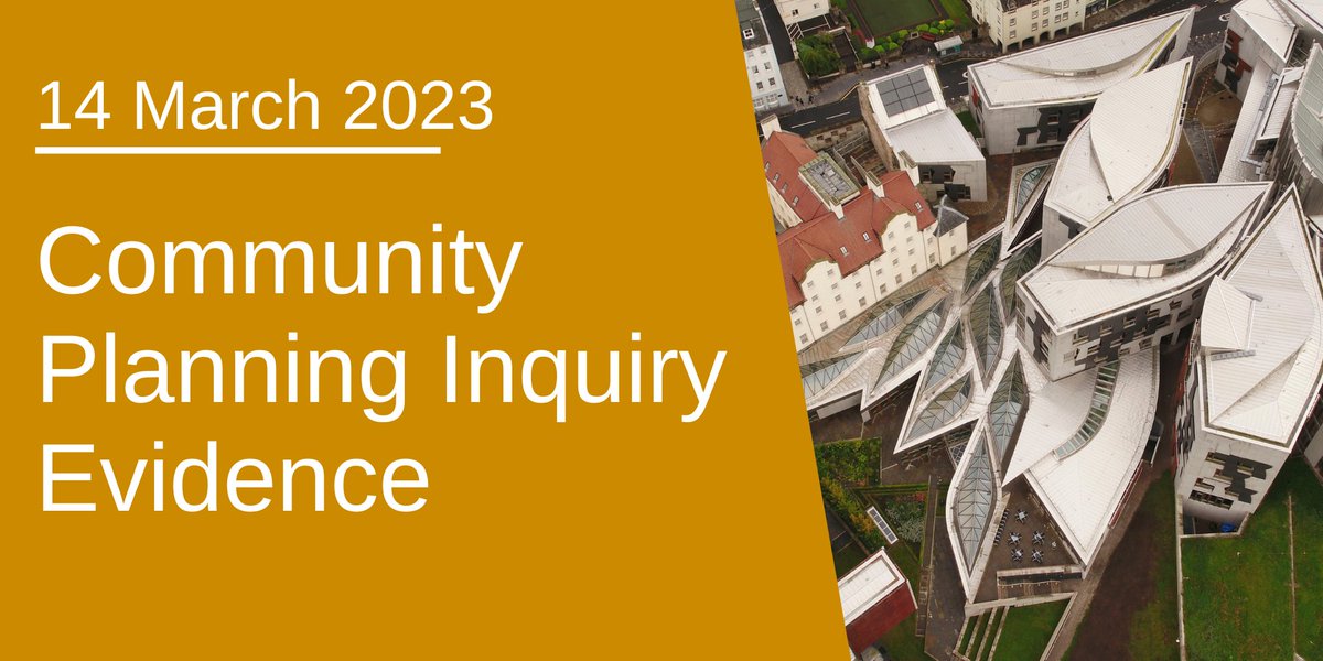 🆕Next week at Committee🆕

Community Planning Inquiry evidence from two panels, including⤵️

1️⃣
@PoliceScotland 
@fire_scot 
@dtascotland 
@VisitScotland 

2️⃣
@SoSEnterprise 
@skillsdevscot 
@scotent 
@eann_hie @HIEScotland 

Find out more📣 ow.ly/jXtN50NfkG0