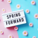 Friendly Reminder to adjust your clocks back this weekend!  We'll lose an hour of sleep but spring is on its way!  #springforward 
