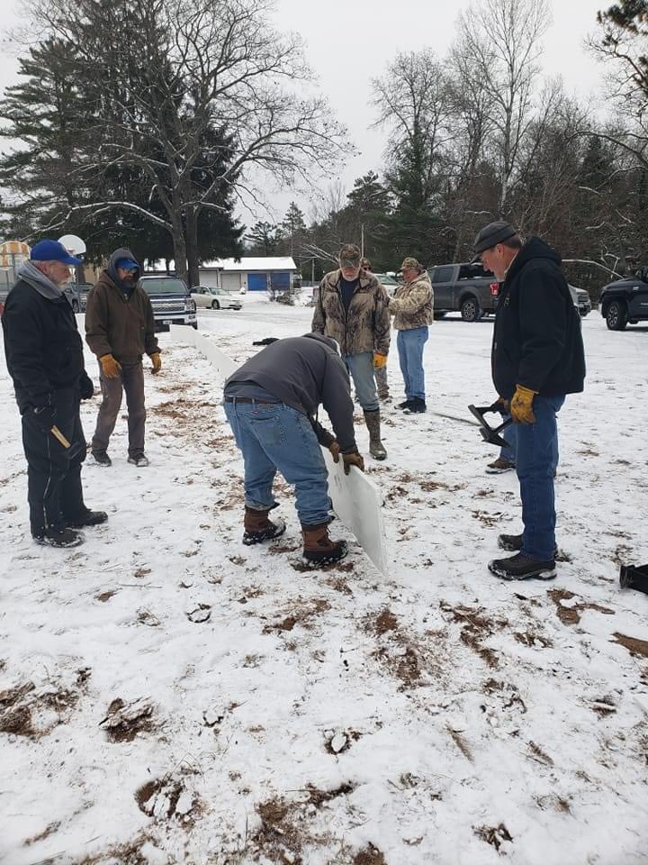 SaynerStarLake's tweet photo. Thanks to the #Sayner Star Lake Lions Club for building the ice rink! ⛸️

We received some #snow last night and more is on the way this weekend—it’s the perfect time for a last minute winter getaway. https://t.co/ixAybfXTtG

 #Northwoods #Wisconsin #UpNorth #WinterFun #Vacation https://t.co/QuWfselYwE