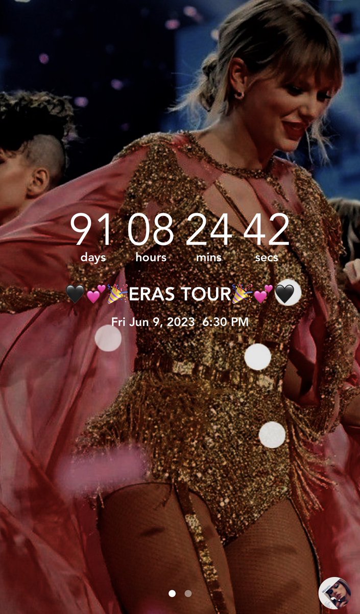 G_ElizabethA's tweet photo. @taylornation13 @taylorswift13 I’ve never gotten to but I will in 91 days 🤩🎉😭 https://t.co/9FYHMZfvYQ