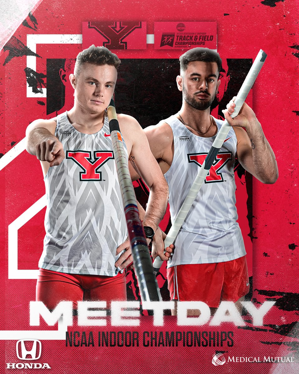 YSUTrackFieldXC's tweet photo. It's NCAA MEETDAY ‼‼‼

👟 NCAA Indoor Track and Field Championships
📍 Albuquerque, N.M.
🏟 Albuquerque Convention Center
🕘 8 PM Eastern/6 PM Mountain
📊 https://t.co/jIIRzK4wYv

#GoGuins🐧 // #FlyWithTheY🤘 https://t.co/Ht7U6Cg11N