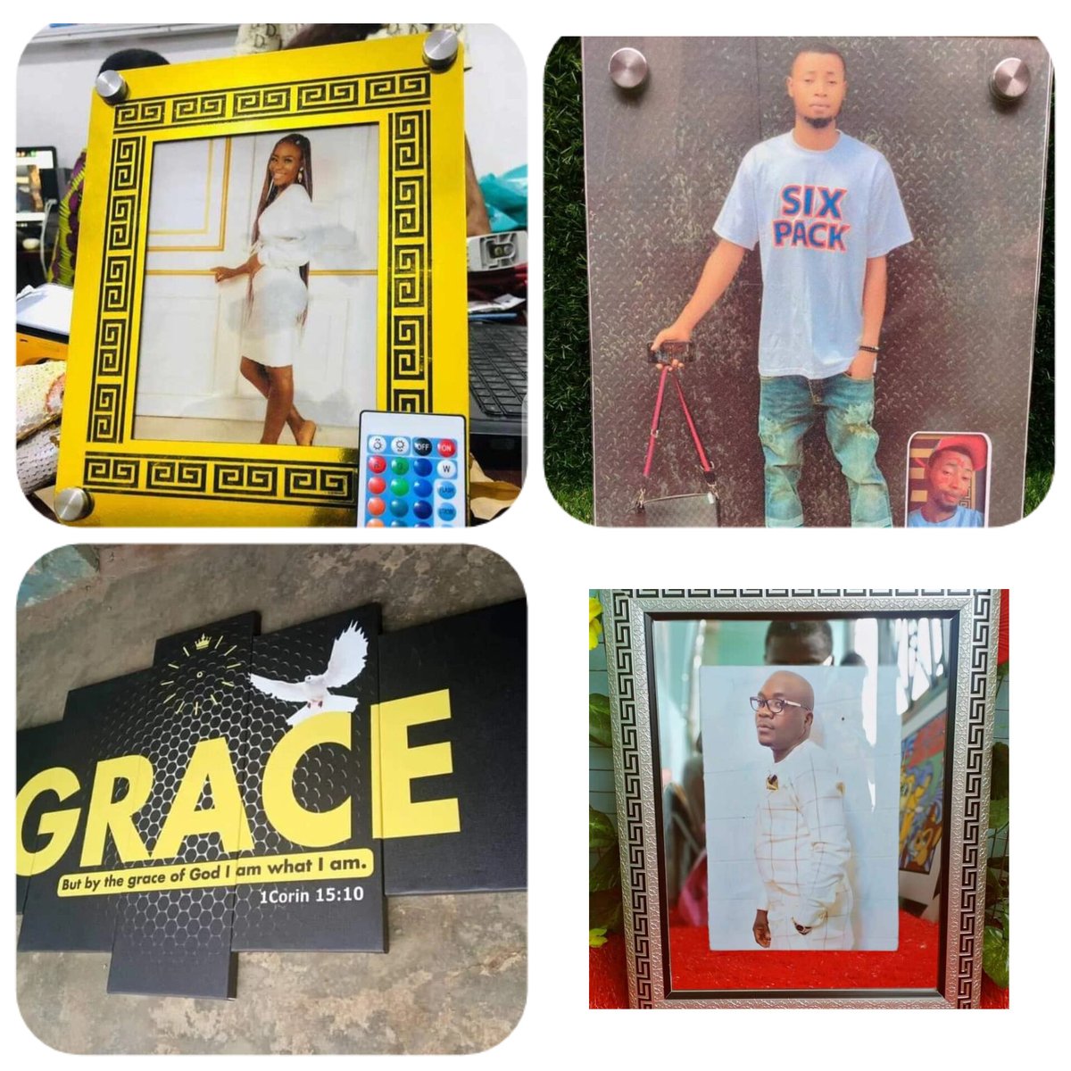 wfTizzle_'s tweet photo. @desola__xn Tee Black Concept can get you quality gift items like frame mugs pouch throw pillow at an affordable prices. 
Location iyana ipaja or ikeja.
📞 07089988404 https://t.co/AtCwpBNc8W