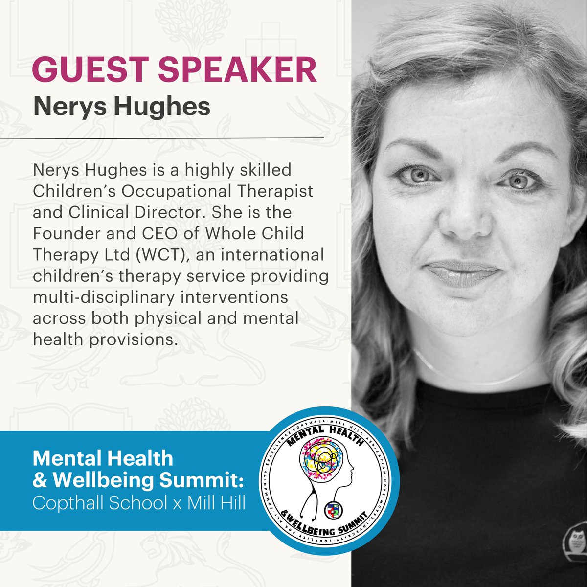 There are just three days to go until our Mental Health and Wellbeing Summit: <a href="/Copthall_School/">Copthall School</a> X Mill Hill, we are thrilled to welcome guest speakers Natasha Devon and Pooky Knightsmith to talk to staff! 

#MentalHealthAndWellbeingSummitCopthallXMillHill