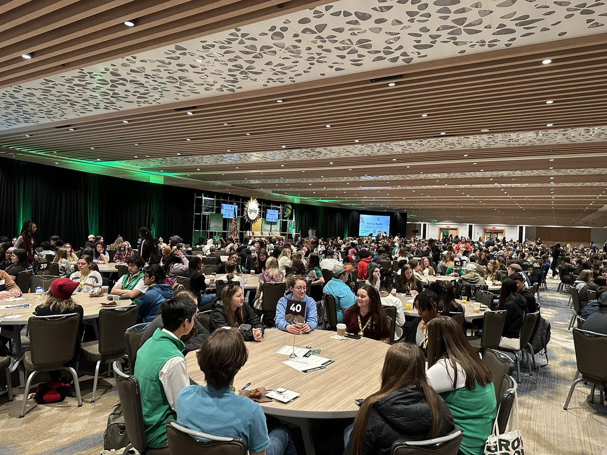 Great group of youth from across the country at the Ignite by 4-H Conference in Washington DC.