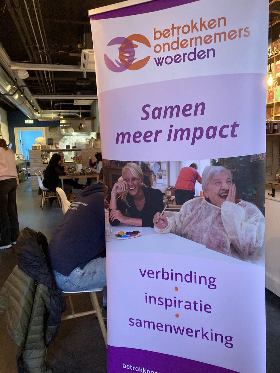 Dat was n leuke start van #NLdoet vanmorgen! <a href="/SamenvrWoerden/">Samen voor Betrokken Ondernemen Woerden</a> organiseerde een ontbijt bij #BrowniesandDownies waar diverse bedrijven aanschoven. En  daarna: naar de locaties en aan de slag!