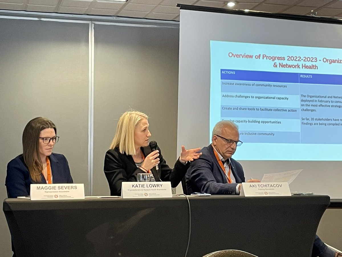 PhelpsHelps2012's tweet photo. Our Programs Director @katiealeta12 presenting as co-chair at the  @QCGN  Sharing Strategies for a More Vital Community. https://t.co/7JJS2OCAUQ