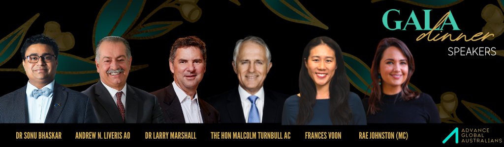 DrSonuBhaskar's tweet photo. Looking fwd to March 16 #GamechangerSummit, with @raejohnston as MC & a host of other incredible Aussies incl Former PM, The Hon. @TurnbullMalcolm AC, @DrLarryMarshall, @FVoon, @spenderallegra, @SandroDemaio, @VeenaSahajwalla, @jeanette_kc, @liubinskas, & @sallyannw
✨#BornGlobal https://t.co/okT3uyrw5b