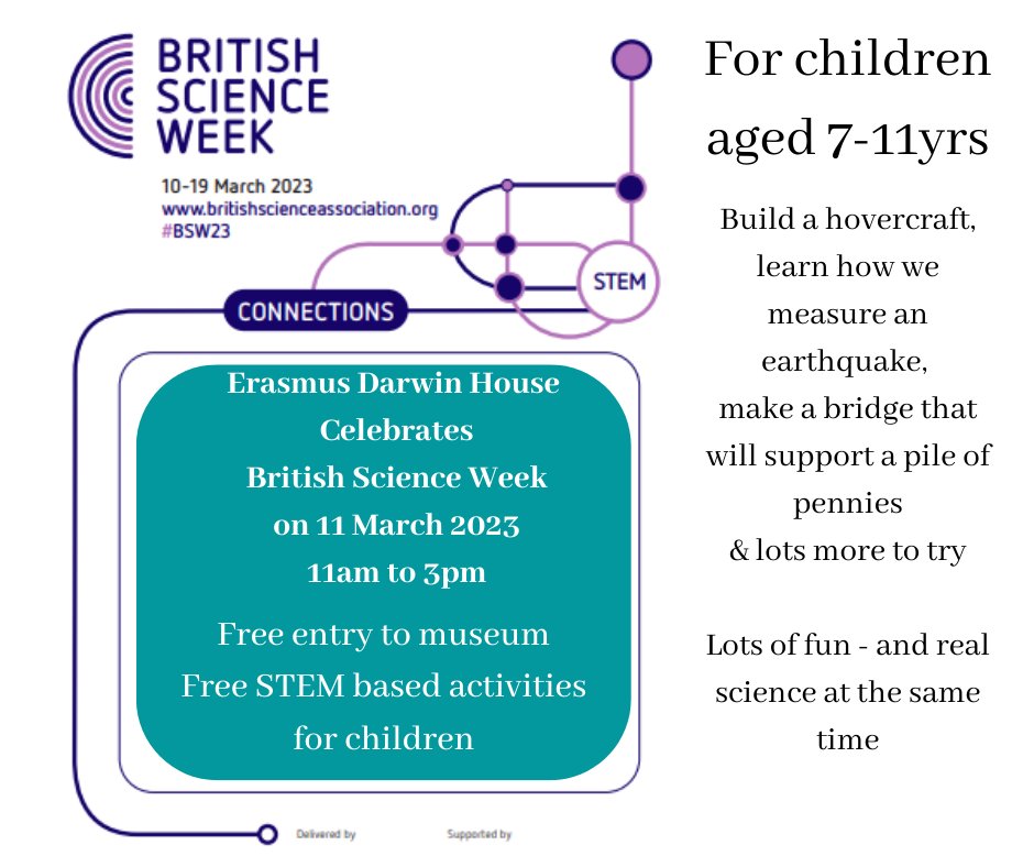 #BSW23
Real science for children &amp; real fun too!