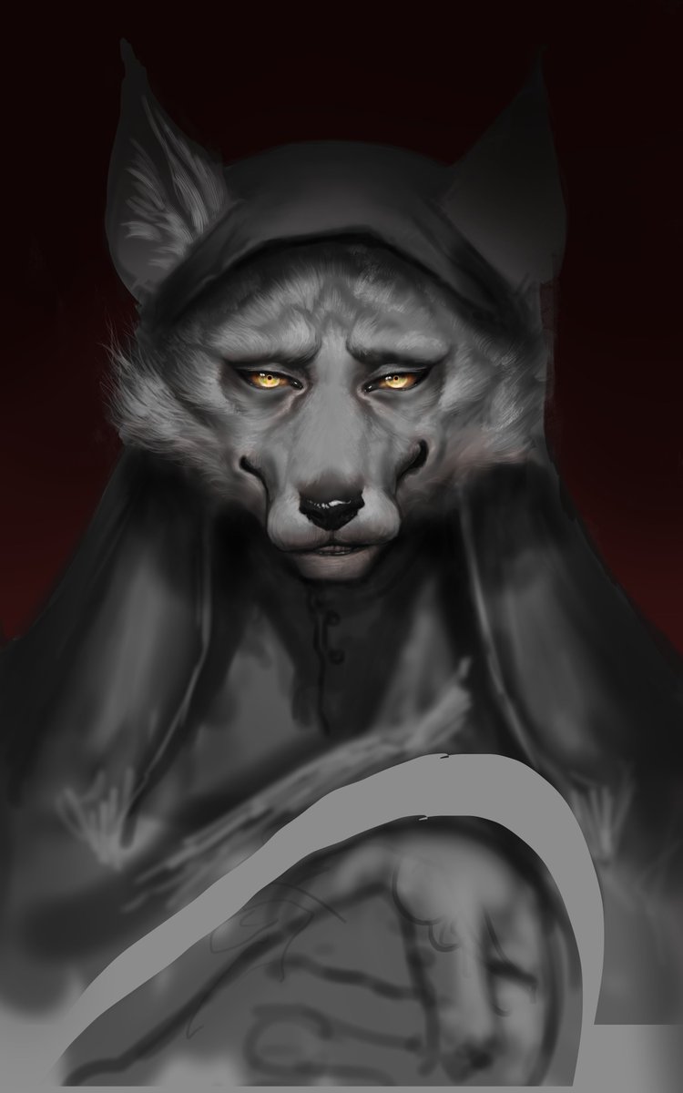 [WIP] I always wonder what is under that mask...
#wipart #whitemaskvarre #EldenRingFanart #furryart #noai