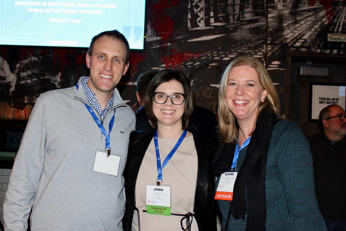 DRICommunity's tweet photo. Attendees of DRI’s ICCI and DRI’s Medical Liability and Health Care Law Seminar had a fun time at last night’s Premier Networking reception at AceBounce sponsored by Skarzynski Marick &amp; Black LLP and Messner Reeves LLP. 

#DRICommunity #Law #DRIInsurance #DRIMedLiability https://t.co/7Y5RXUHMLy