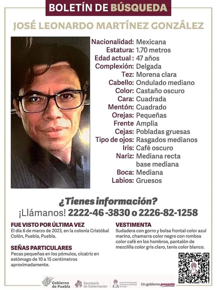 Maidep04's tweet photo. Ayúdennos a encontrarlo!! #tebuscamosLeoM  @MariLoliPellon @SergioSalomonC @eduardorivera01 @PueblaenLinea @Imagen_Puebla https://t.co/eitU2e8LRq