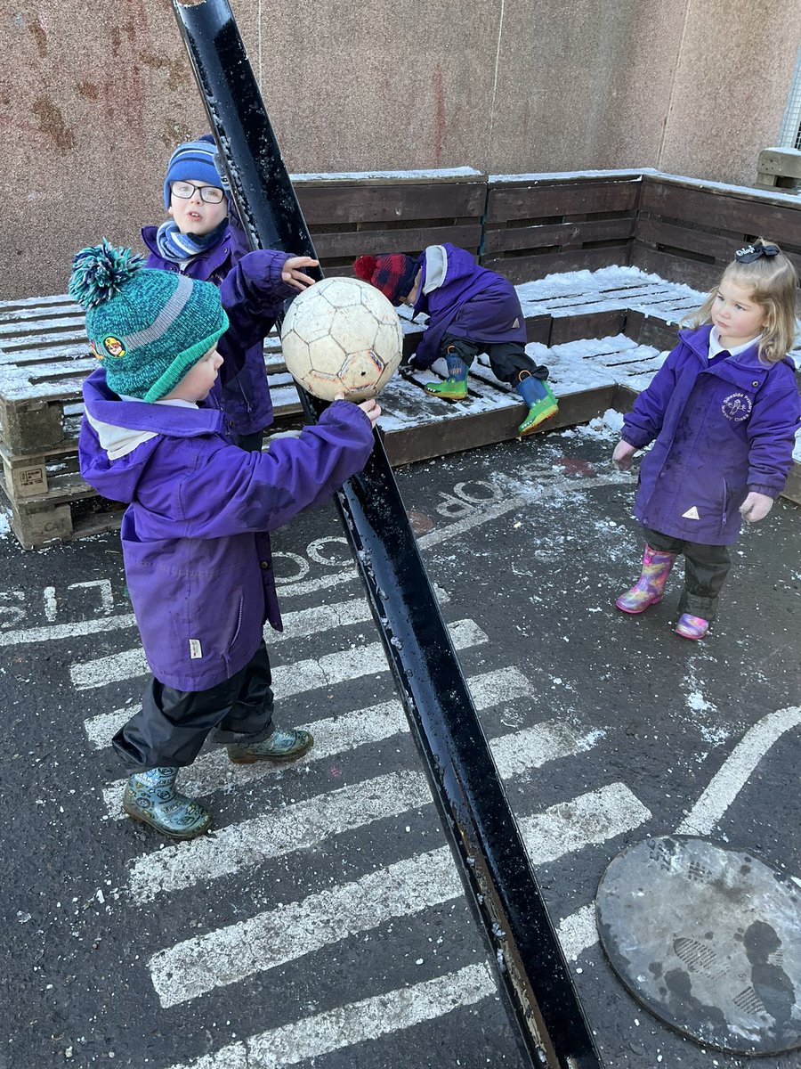 RiverbankNC's tweet image. We explored how fast and the distance the ball would go. We experimented with different heights to roll the ball and found out the higher it was, the faster and further it would go! J gathered friends predictions and then compared the results with the predictions #predicting