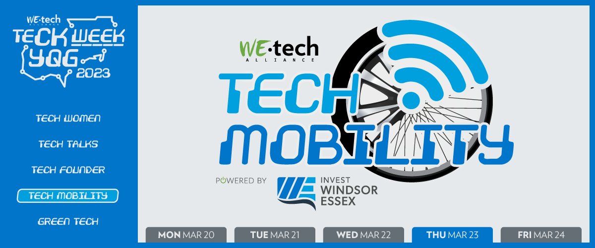 _investwe's tweet image. Join IWE &amp;amp; @WEtechAlliance on Mar. 23 for Tech Mobility Day! Hear from industry expert, Cara Clairman, CEO of @PlugN_Drive, share insights on the drive towards net-zero &amp;amp; the exciting advancements in the #electricvehicle industry. Register: bit.ly/3F4f3Dl.
#TeCHWeekYQG