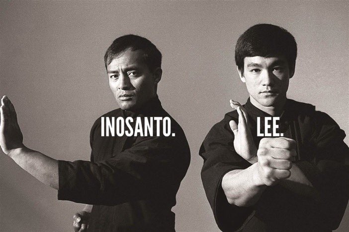 Good🙏Friday🐉Morning!

INOSANTO.  LEE.  BEST FRIENDS.

#BruceLee #ChineseAmerican🇨🇳🇺🇸
#DanInosanto #FilipinoAmerican🇵🇭🇺🇸 #FridayVibes